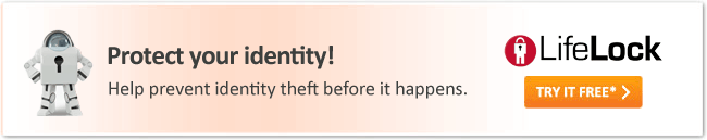 LifeLock - Help prevent identity theft before it happens.