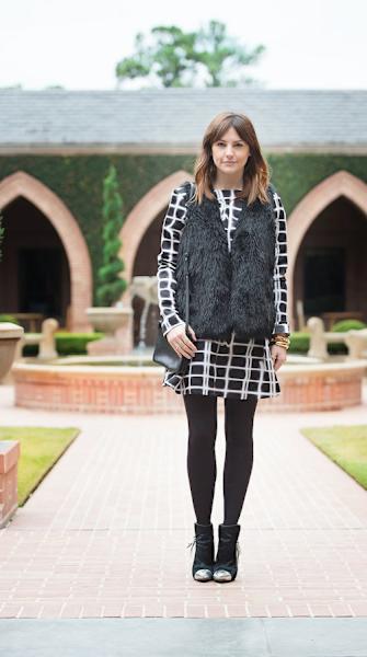 Nordstrom Double Time Faux Fur Vest