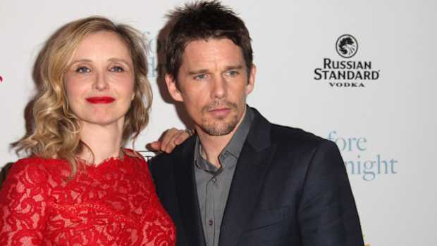 Ethan Hawke, Julie Delpy Celebrate 18 Years Together (PHOTOS)