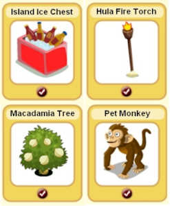 Tiki Resort adds a monkey and other tropical items to free gifts