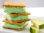 Key Lime Pie Ice Cream Sandwiches