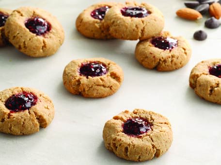 Image of Raspberry-chocolate Thumbprint Cookies, Kitchen Daily