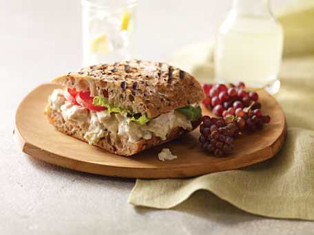 Ceasar-Chicken Salad Panini