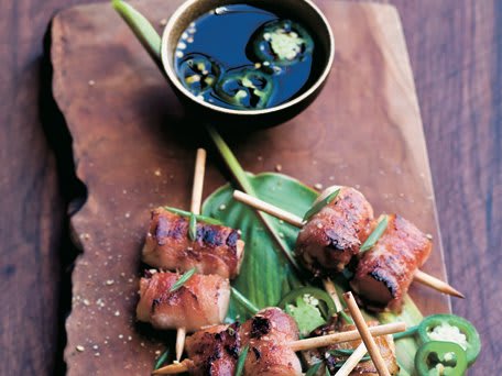 Image of Bacon-wrapped Rice Cakes With A Jalapeno Ponzu, Kitchen Daily