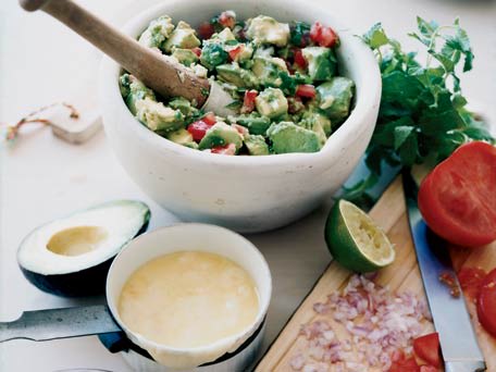 Cheese-Topped Guacamole