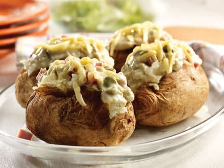 Image of Asparagus & Ham Potato Topper, Kitchen Daily