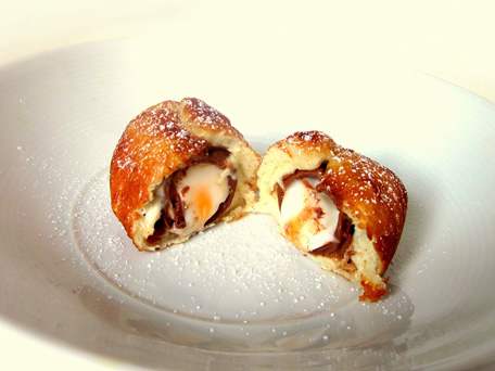 Cadbury Egg Doughnuts