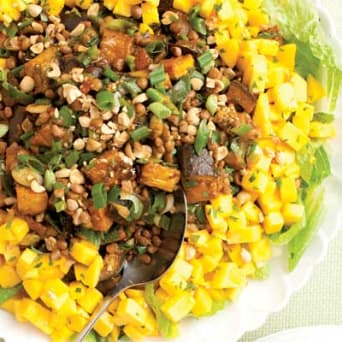 Image of Spiced Eggplant-lentil Salad With Mango, Kitchen Daily