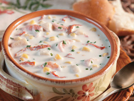 Image of Shrimp & Corn Chowder With Sun-dried Tomatoes, Kitchen Daily