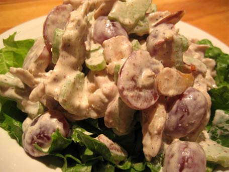 Image of Curried Chicken Salad With Grapes And Almonds, Kitchen Daily