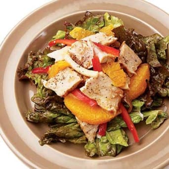 Image of Grilled Tuna, Orange & Jicama Salad With Red Onion Dressing, Kitchen Daily