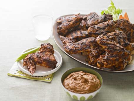 Image of Pasilla-glazed Chicken Wings, Kitchen Daily