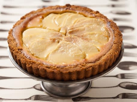 Image of Pear & Almond Custard Tart, Kitchen Daily