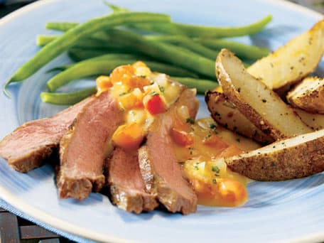 Image of Steak With Chipotle Cheese Sauce, Kitchen Daily