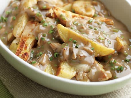 Image of Oven-fry Poutine With Mushroom Gravy, Kitchen Daily