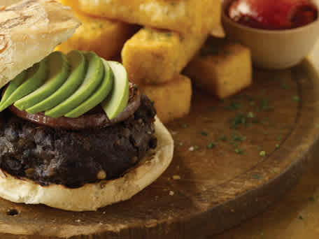 Black Bean-Chipotle Burgers