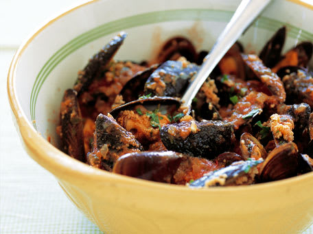 Image of Mussel And Tomato Couscous, Kitchen Daily