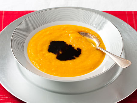 Image of Gingered Butternut Squash Soup With Balsamic Drizzle, Kitchen Daily