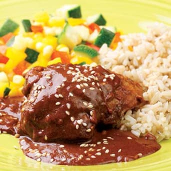 Image of Chicken With Quick Mole Sauce, Kitchen Daily