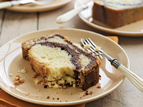 Nutella-Swirl Pound Cake