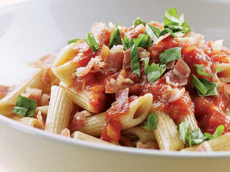 Penne with Vodka Sauce & Capicola