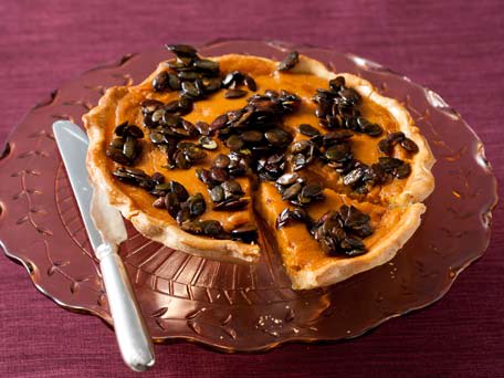 Image of Bourbon Pumpkin Pie, Kitchen Daily