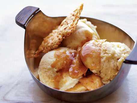 Image of Apple Pie Sundaes With Cheddar Crust Shards, Kitchen Daily
