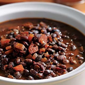 Image of Bobby Flayâ€™s Honey-rum Baked Black Beans, Kitchen Daily