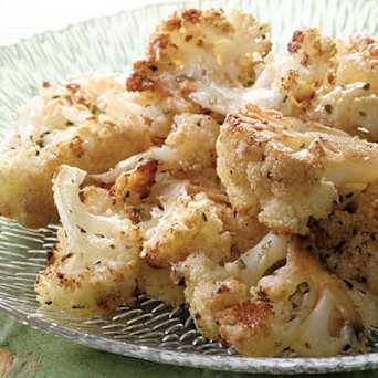 Balsamic & Parmesan Roasted Cauliflower