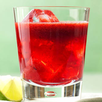 Cherry-Lime Gin Rickey
