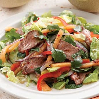 Image of Thai-style Melon & Beef Salad, Kitchen Daily