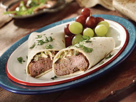 Image of Grilled Picante Beef & Vegetable Wraps, Kitchen Daily