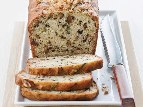 Yogurt-Zucchini Bread with Walnuts