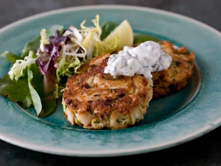 Image of Crab Cakes With Homemade Tartar Sauce, Kitchen Daily
