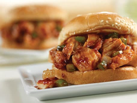 Image of Barbecued Chicken Sandwiches, Kitchen Daily