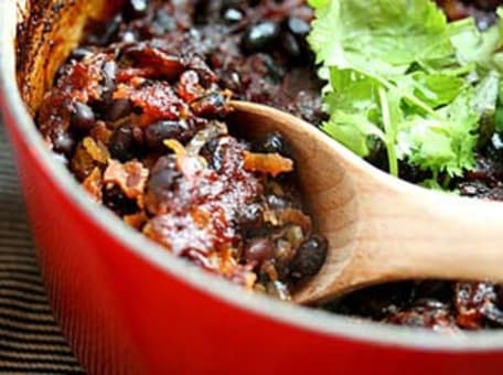 Image of Baked Black Beans, Kitchen Daily