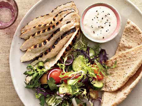 Image of Middle Eastern - Inspired Chicken With Tahini Sauce, Kitchen Daily