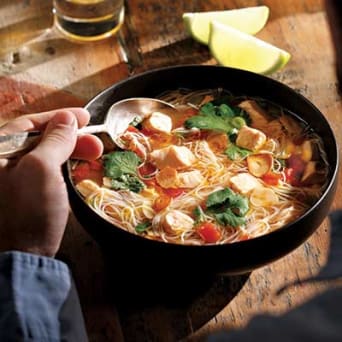 Image of Southeast Asian-inspired Salmon Soup, Kitchen Daily