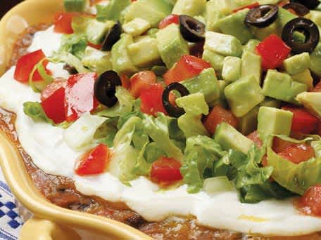 Southwestern Layered Bean Dip