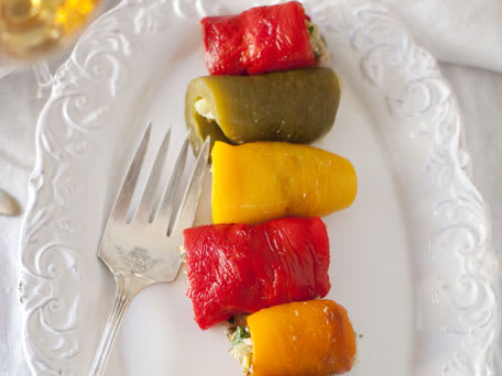 Sicilian Rolled Peppers (Peperoni Arrotolati e Ripieni)