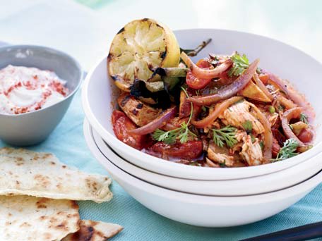 Grilled-Chicken Tagine