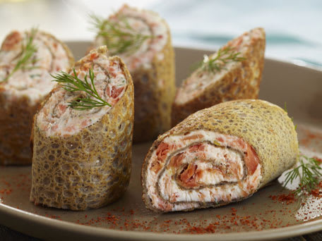 Smoked Salmon Cocktail Crêpes