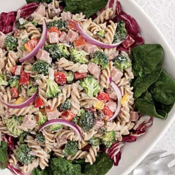 Image of Broccoli, Ham & Pasta Salad, Kitchen Daily