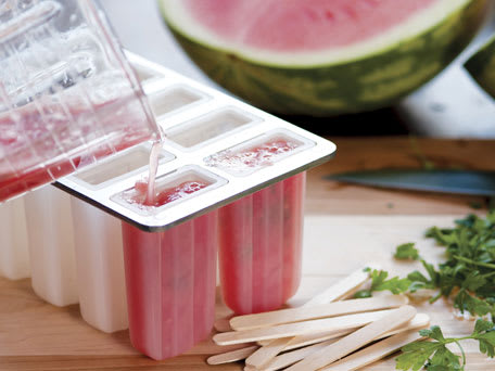Watermelon & Parsley Pops