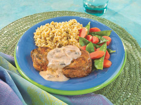 Image of Herbed Pork Chops In Mushroom Sauce, Kitchen Daily