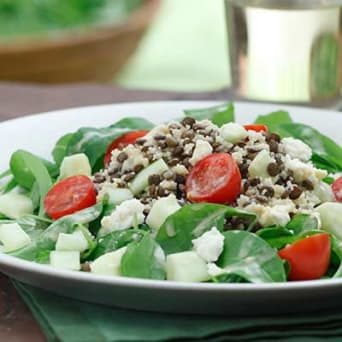 Image of Couscous, Lentil & Arugula Salad With Garlic-dijon Vinaigrette, Kitchen Daily
