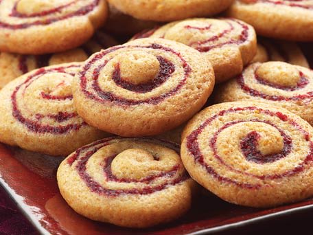 Image of Cranberry-honey Spice Pinwheel Cookies, Kitchen Daily
