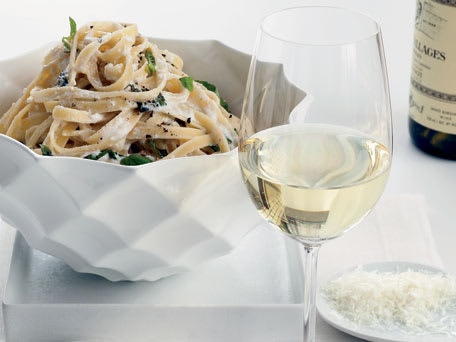 Summery Fettuccine Alfredo