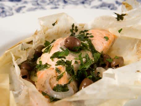 Salmon in Parchment