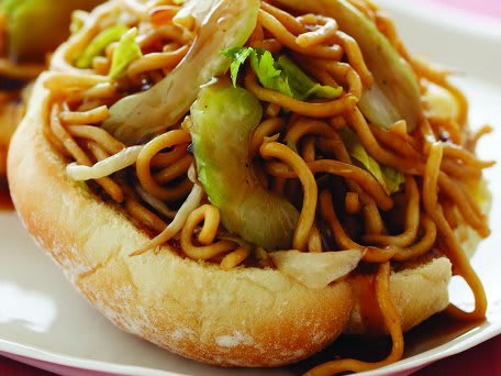 Image of Chow Mein Sandwich, Kitchen Daily